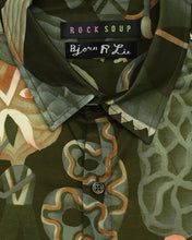 Bjorn R Lie 'Pagan Parade' Shirt | Dk Green