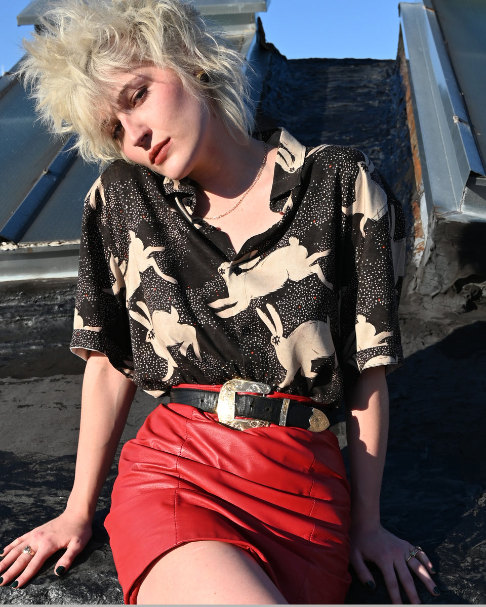 Enikö Eged 'Magic Bunny' Shirt | Black | IN STOCK – ROCK|SOUP