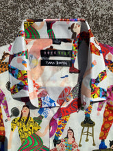 TARA BOOTH SS Button-Down Shirt | Off White
