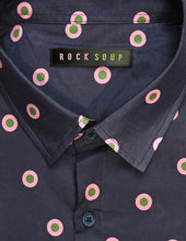 ROCK|SOUP Dot Shirt | Navy