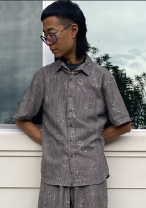 Elizabeth Haidle Shirt | Taupe
