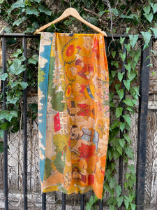 HENRY DARGER Cashmere Scarf | 28"x82"
