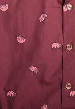 TARDIGRADE SS Button-Down Oxford Shirt | Red